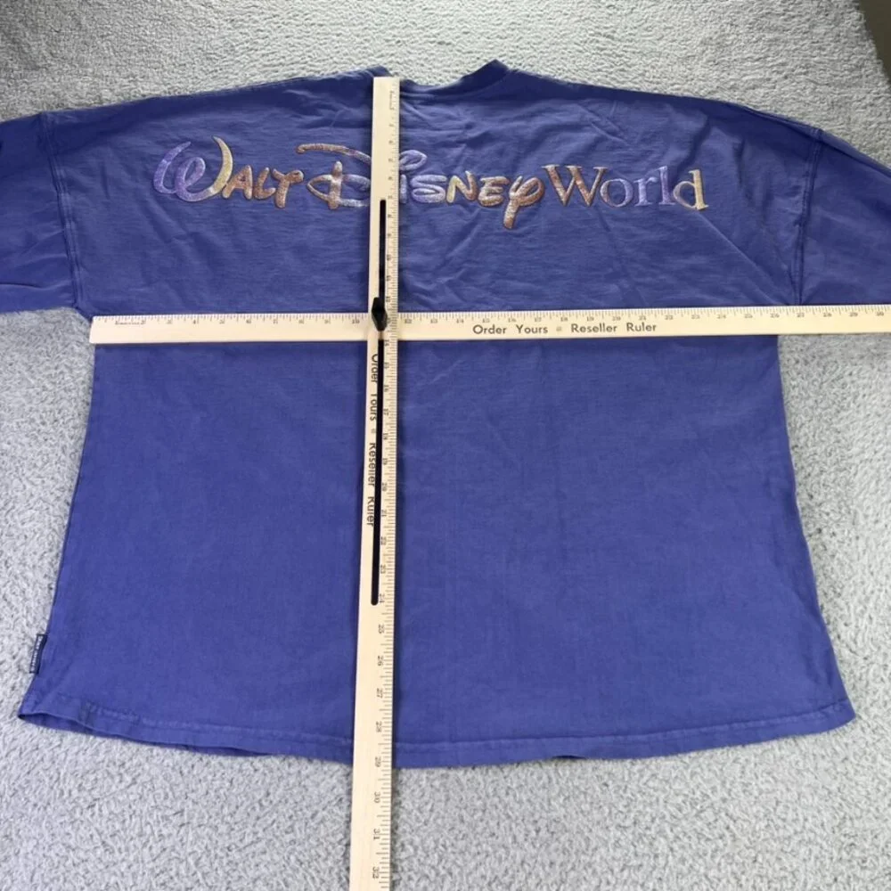 Disney Spirit Jersey Adult XL Purple Walt Disney Wolrd 50th Anniversary Castle - Picture 8 of 10